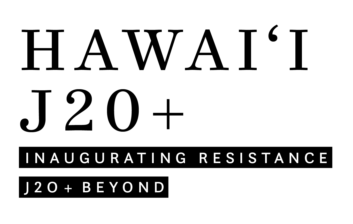 HAWAI‘I J20+